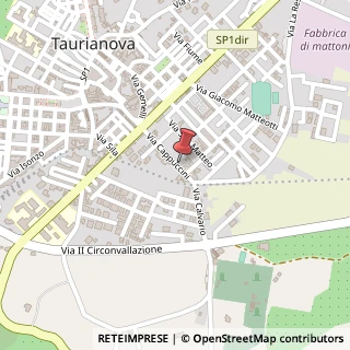 Mappa Via Cappuccini, 53, 89029 Taurianova, Reggio di Calabria (Calabria)