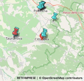 Mappa SP1 di Gioia Tauro, 89022 Cittanova RC, Italia (4.88182)