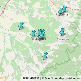 Mappa Parallela, 89029 Taurianova RC, Italia (3.43333)