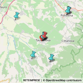 Mappa Via Virgilio, 89029 Taurianova RC, Italia (3.87846)