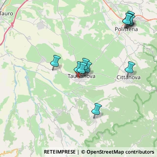 Mappa Via Benedetto Croce, 89029 Taurianova RC, Italia (4.87167)