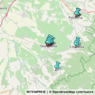 Mappa Via Crati, 89029 Taurianova RC, Italia (3.95636)