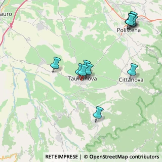 Mappa Via Gradisca, 89029 Taurianova RC, Italia (4.81167)