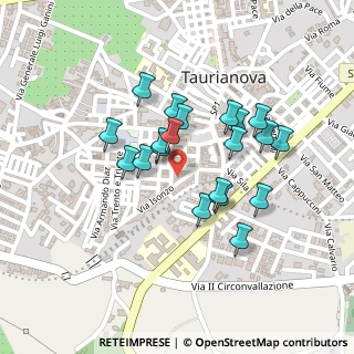 Mappa Via Crati, 89029 Taurianova RC, Italia (0.206)