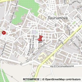 Mappa Traversa II Strada Comunale Canoro, 21, 89029 Taurianova, Reggio di Calabria (Calabria)