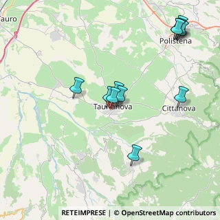 Mappa Via Piave, 89029 Taurianova RC, Italia (4.83667)