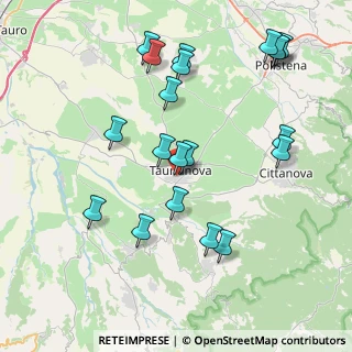 Mappa Via Piave, 89029 Taurianova RC, Italia (4.8175)