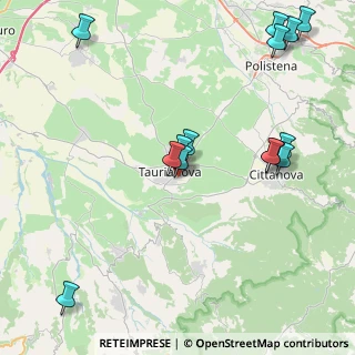 Mappa Via Vanvitelli, 89029 Taurianova RC, Italia (5.455)