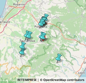 Mappa Via Salvo D'Acquisto, 89022 Cittanova RC, Italia (6.43462)