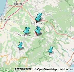 Mappa Strada Provinciale 1 di Gioia Tauro e Locri, 89022 Cittanova RC, Italia (5.83167)
