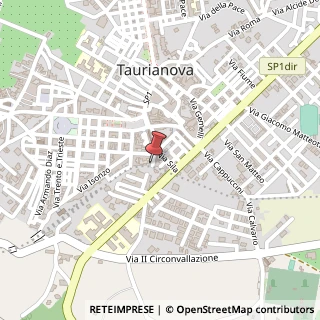 Mappa Via Nazario Sauro, 14, 89029 Taurianova, Reggio di Calabria (Calabria)