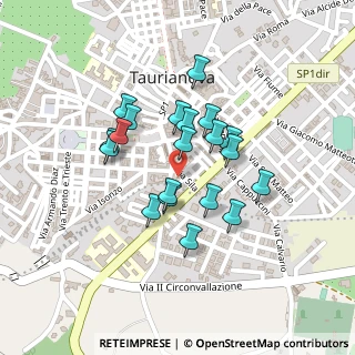 Mappa Via Sila, 89029 Taurianova RC, Italia (0.195)