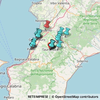 Mappa Via Sila, 89029 Taurianova RC, Italia (9.4605)