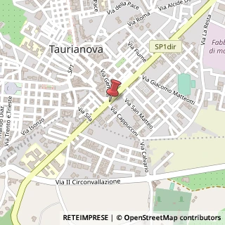 Mappa Via Francesco Sofia Alessio, 64, 89029 Taurianova, Reggio di Calabria (Calabria)