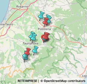 Mappa Via Luigi Pirandello, 89022 Cittanova RC, Italia (5.94077)
