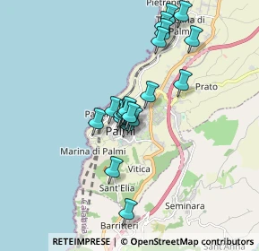 Mappa Traversa V Via Rocco Pugliese, 89015 Palmi RC, Italia (1.554)