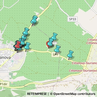 Mappa SS 111 km 17+700, 89029 Taurianova RC, Italia (1.26538)