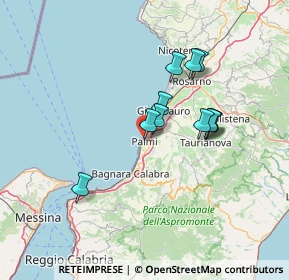 Mappa Via Montegrappa, 89015 Palmi RC, Italia (12.51455)