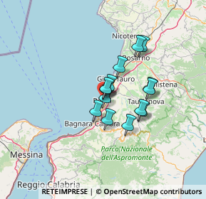 Mappa Via Nicola Pizi, 89015 Palmi RC, Italia (10.07143)