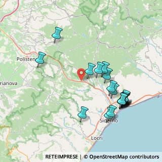 Mappa Contrada centri, 89045 Mammola RC, Italia (9.462)