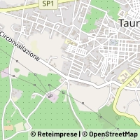 Mapa Taurianova