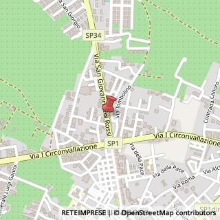 Mappa Via San Giovanni dei Rossi, 23, 89029 Taurianova, Reggio di Calabria (Calabria)