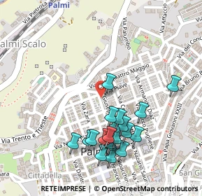 Mappa Via Piave, 89015 Palmi RC, Italia (0.2775)
