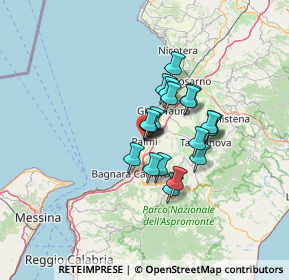 Mappa Via Piave, 89015 Palmi RC, Italia (9.925)