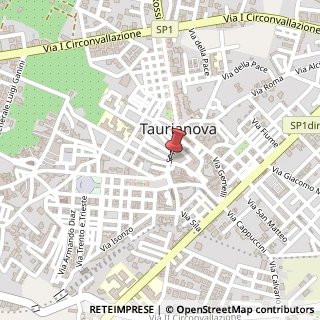 Mappa 8 Piazza Garibaldi Giuseppe, Taurianova, RC 89029, 89029 Taurianova RC, Italia, 89029 Taurianova, Reggio di Calabria (Calabria)