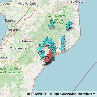 Mappa Via Colacà, 89042 Gioiosa ionica RC, Italia (10.299)