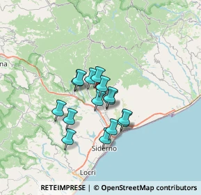 Mappa Via Colacà, 89042 Gioiosa ionica RC, Italia (5.30133)