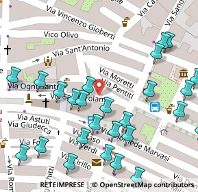 Mappa Via Tobia, 89022 Cittanova RC, Italia (0.08462)