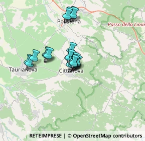 Mappa Via Tobia, 89022 Cittanova RC, Italia (2.682)