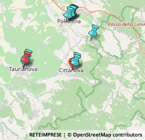 Mappa Via Tobia, 89022 Cittanova RC, Italia (4.66545)