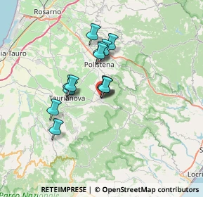 Mappa Via Tobia, 89022 Cittanova RC, Italia (5.61462)