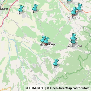 Mappa Via Alberto da Giussano, 89029 Taurianova RC, Italia (6.30727)