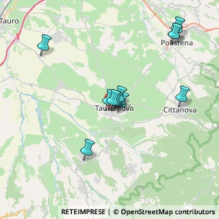 Mappa Via Alberto da Giussano, 89029 Taurianova RC, Italia (4.08818)