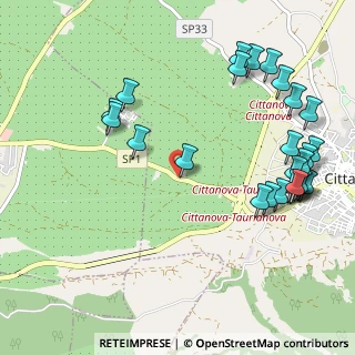 Mappa KM 17, 89022 Cittanova RC, Italia (1.42692)