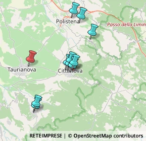 Mappa Via Vincenzo Zito, 89022 Cittanova RC, Italia (3.40818)