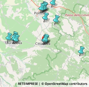 Mappa Via Vincenzo Zito, 89022 Cittanova RC, Italia (5.546)