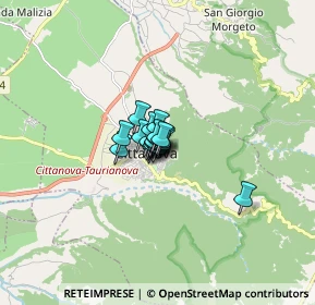 Mappa Via Vincenzo Zito, 89022 Cittanova RC, Italia (0.535)