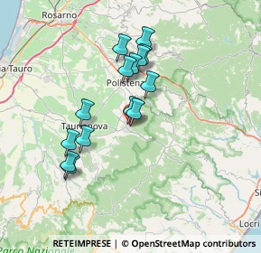 Mappa Via Vincenzo Zito, 89022 Cittanova RC, Italia (6.77571)