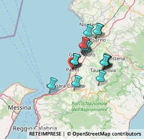 Mappa Rione Cittadella, 89015 Palmi RC, Italia (11.157)