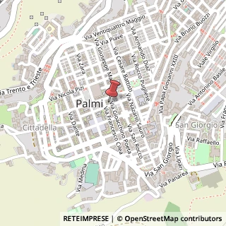 Mappa Viale Rimembranze, 57, 89015 Palmi, Reggio di Calabria (Calabria)