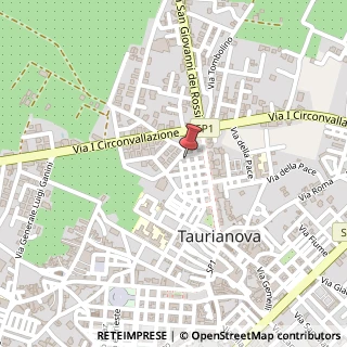 Mappa Via San Giorgio, 129, 89029 Taurianova, Reggio di Calabria (Calabria)