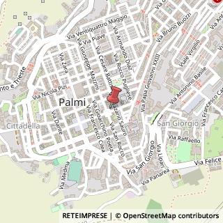 Mappa Piazza della Libertà, 23, 89015 Palmi, Reggio di Calabria (Calabria)