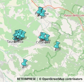 Mappa Via Don Giovanni Minzoni, 89022 Cittanova RC, Italia (4.22813)