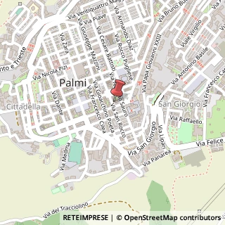 Mappa Via San Rocco, 37, 89015 Palmi, Reggio di Calabria (Calabria)