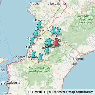 Mappa Via Lo Schiavo Senatore, 89029 Taurianova RC, Italia (8.87692)