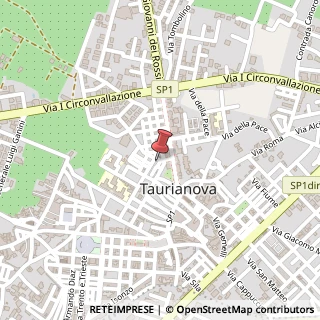 Mappa Piazza del Mercato, 9, 89029 Taurianova, Reggio di Calabria (Calabria)